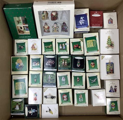 Lot - (35) Hallmark Keepsake Christmas Ornaments