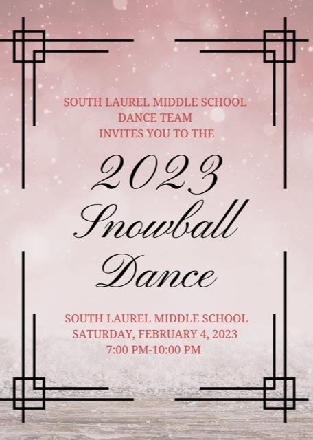 2023 Snowball Dance | South Laurel Middle School