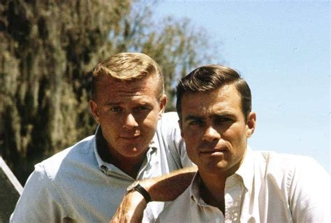 Martin Milner and Glenn Corbett | Martin milner, Handsome actors, Glenn ...