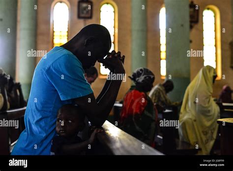 Wau, Wau, South Sudan. 4th July, 2017. A South Sudanese IDP father ...