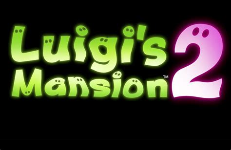 Early Logo - Characters & Art - Luigi's Mansion: Dark Moon | Villen ...