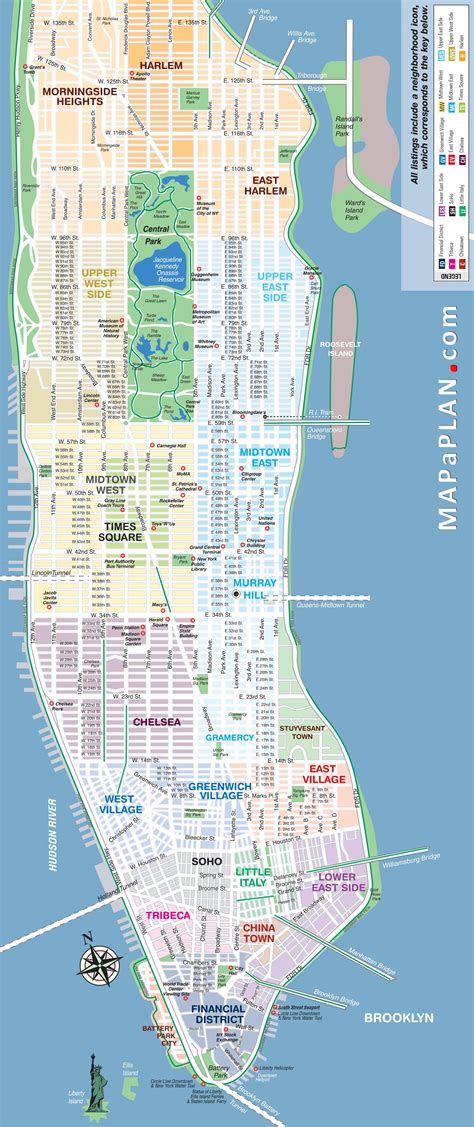 Printable Nyc Map