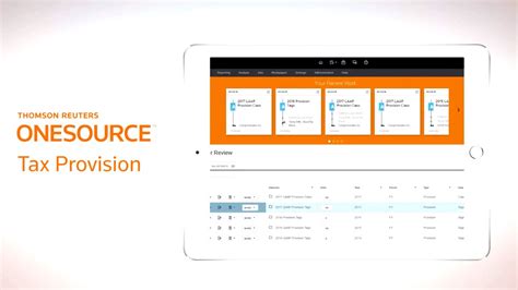 Tax provision software | Thomson Reuters ONESOURCE | Thomson Reuters