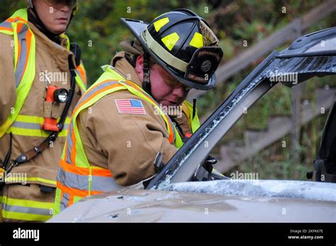 Fort Leavenworth Fire & Emergency Services practiced rescuing ...