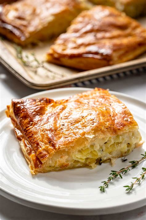 Potato Pie with Leeks & Gruyere | Recipe | Elle Republic