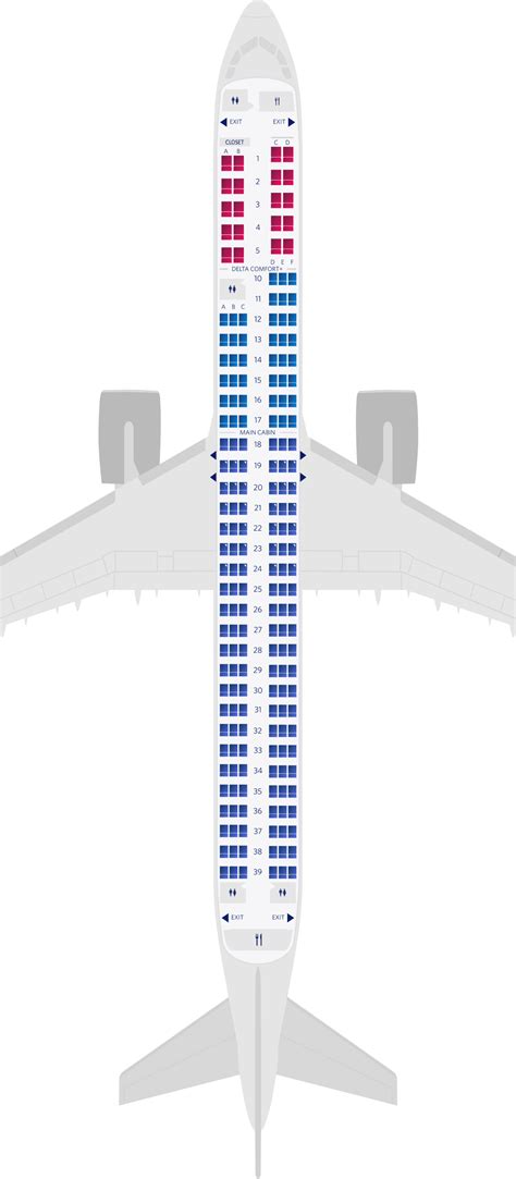 American A321neo Seat Map