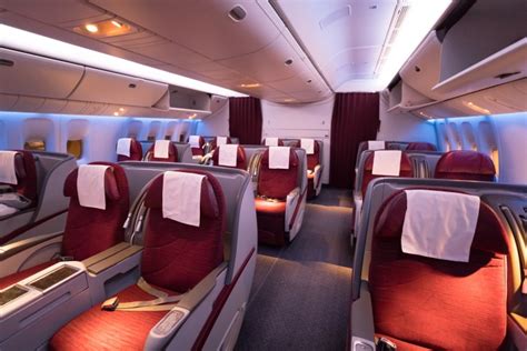 Review - Qatar 777-200LR Business Class Doha - Auckland, The Longest ...