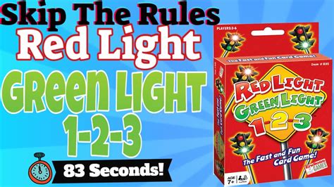 How To Play Red Light, Green Light 1-2-3 - YouTube