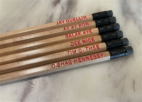 Key and Peele Substitute Teacher Pencil Set Funny Gift - Etsy