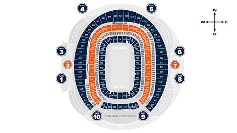 Empower Stadium Seating Chart