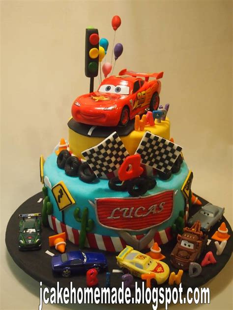 Lightning mcqueen birthday cake - a photo on Flickriver