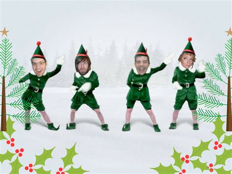 Christmas Elves Dancing