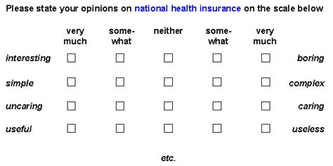 Types of Survey Questions - Research Methods Knowledge Base