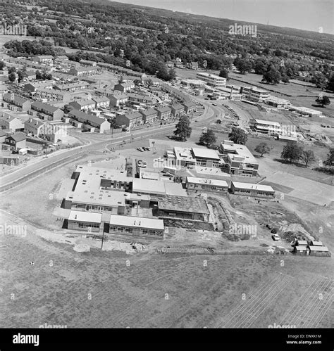 Yateley, Hampshire, June 1970. Aerial View. Looking east towards ...