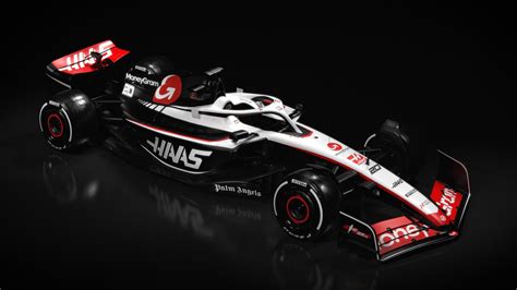 2023 Haas VF-23 F1 car launch photos