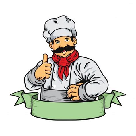 Ilustración de logo de chef Vector Premi... | Premium Vector #Freepik # ...