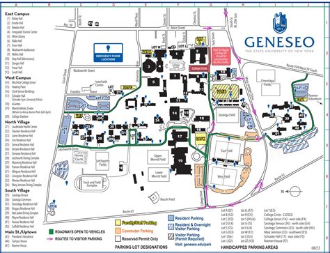 Campus Map | SUNY Geneseo