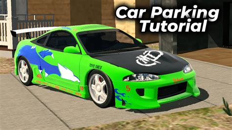 How To Make Paul Walker Mitsubishi Eclipse? (NEW UPDATE!) Car Parking ...