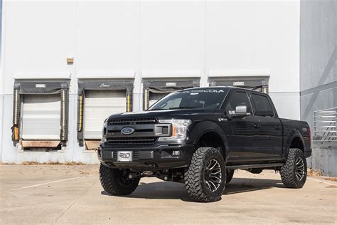 2018 Ford F-150 XLT Black RAD-Rides Lifted 4x4 Fuel Warrior Wheels