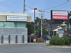 Emergency Department at Long Beach | Mount Sinai South Nassau