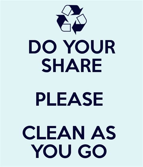 Clean As You Go PNG Transparent Clean As You Go.PNG Images. | PlusPNG