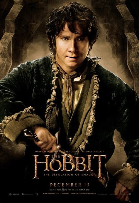 The Hobbit: The Desolation of Smaug Bilbo Baggins poster