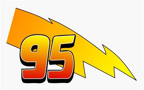 Transparent Lightning Vector Png - Lightning Mcqueen 95 Logo, Png ...