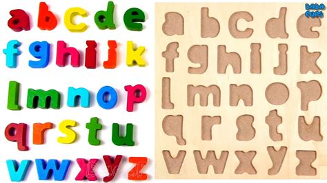 Learn Alphabets|Learn the alphabet with food|ABC Puzzle|Learn A to Z ...