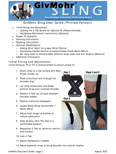 GIVMOHR SLING SLING USER MANUAL Pdf Download | ManualsLib