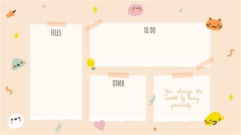 Cute desktop wallpaper Vectors & Illustrations for Free Download | Freepik