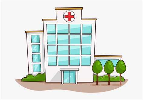 Hospital Building Background Cartoon Vector Clipart FriendlyStock ...