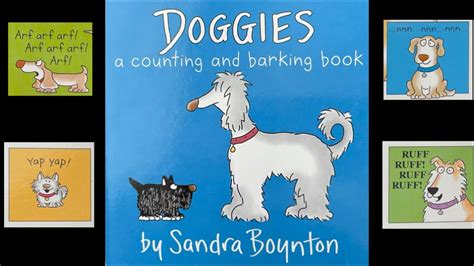 DOGGIES - A Counting and Barking Book by Sandra Boynton #readaloud # ...