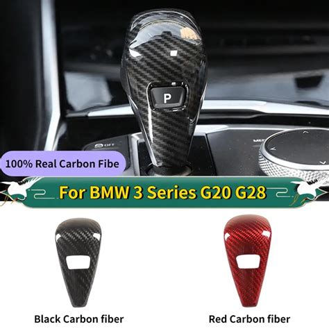 For BMW G20 G28 3 Series 19 20 4 Series 20 100% Real Carbon Fibe Black ...