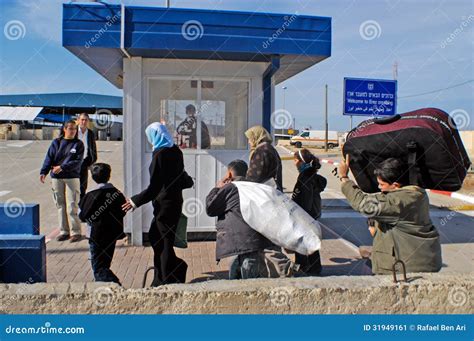 Erez Crossing - Israel editorial photo. Image of israel - 31949161