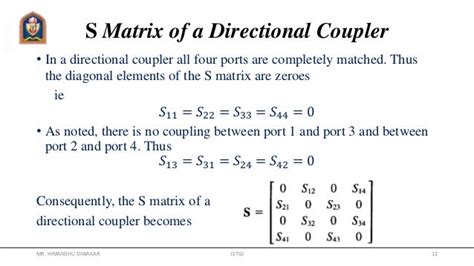 Directional couplers 22