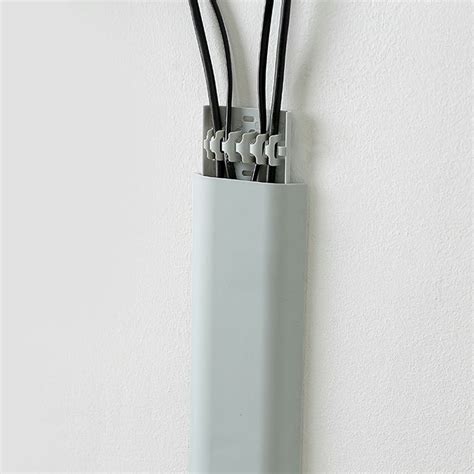 Self-Adhesive Wall Mounted Cable Cover Protector Wire Cord Organizer ...