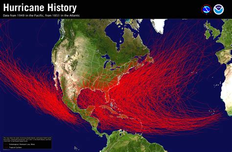 Hurricane History Map