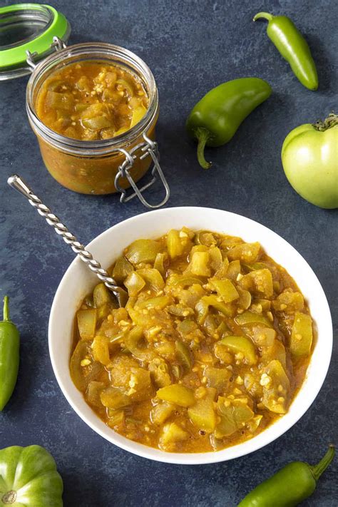 Green Tomato Chutney Recipe - Chili Pepper Madness