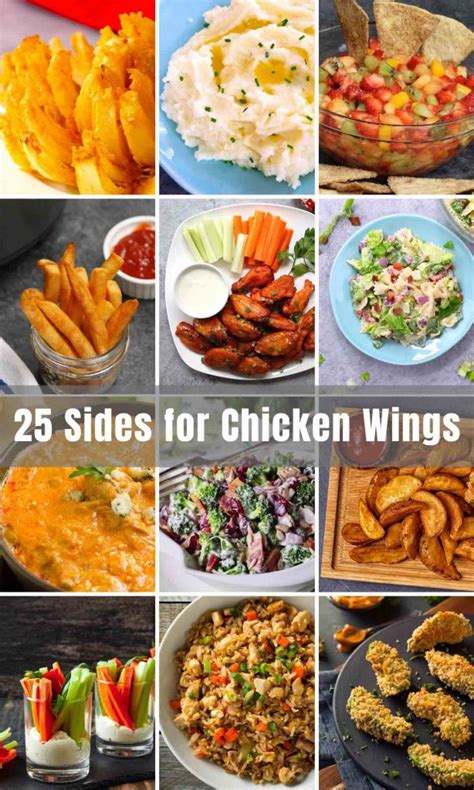 25 Best Sides for Chicken Wings