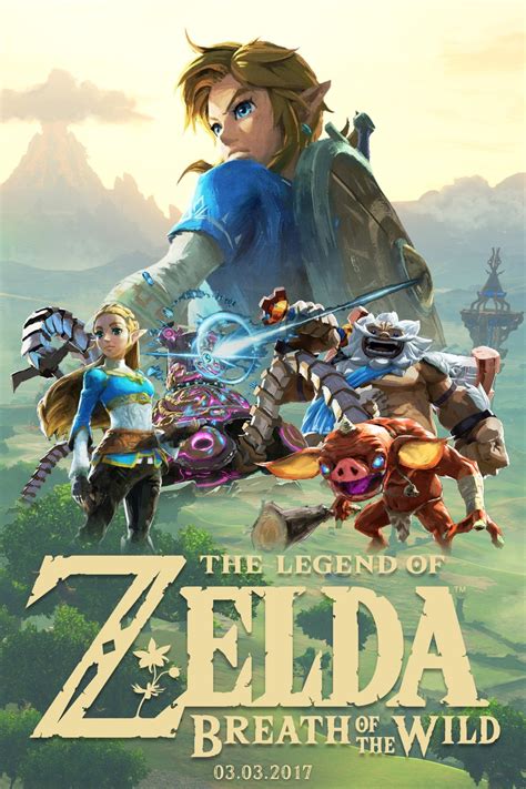 The Legend Of Zelda Breath Of The Wild Poster | Images and Photos finder