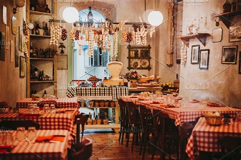 Italian cafe | Italian restaurant decor, Italian cafe, Italian bistro