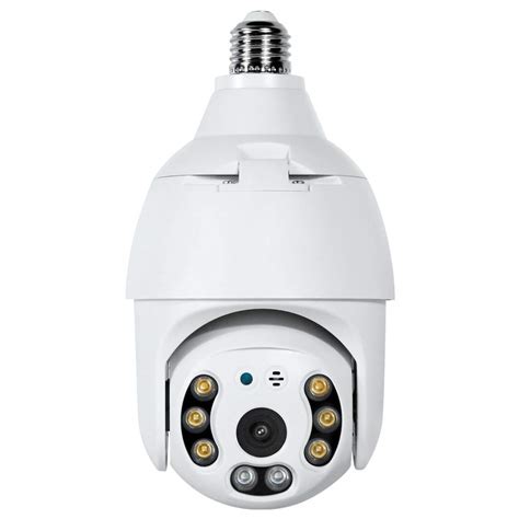 Buy Eversecu 2K 4.0MP Wireless PTZ Security Camera with E27 Bulb ...