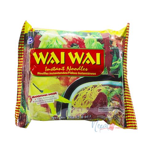 Wai Wai Instant Noodles Single Pack