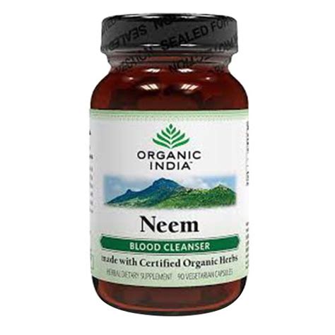 Buy Organic India Neem Capsules in Delhi, India at healthwithherbal