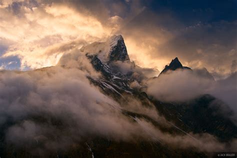 Taboche Peak Sunset | Khumbu, Nepal | Mountain Photography by Jack Brauer