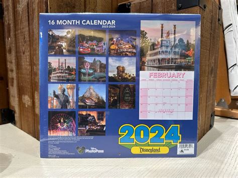 Disneyland 2024 Wall Calendar - Brear Cissiee