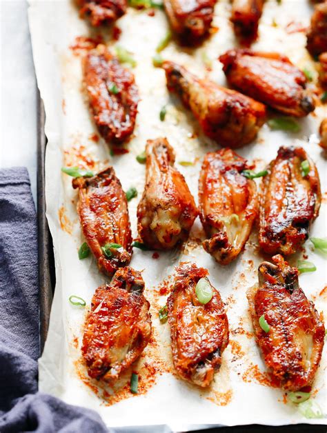 healthy baked chicken wings recipes - setkab.com