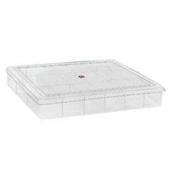 Plastic Partition Box - 12 Square Partition Manufacturer from Daman