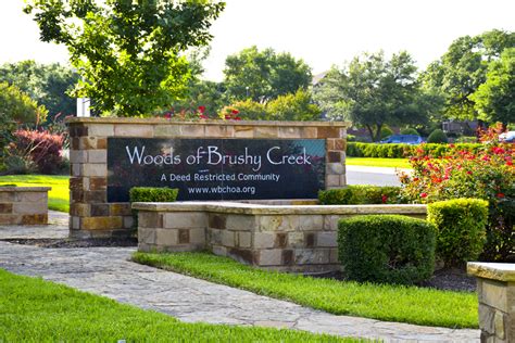 Brushy Creek MUD | The Woods of Brushy Creek