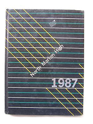 1987 NORTH MARION HIGH SCHOOL YEARBOOK AURORA, OREGON HUSKY UNMARKED ...